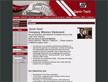 Tablet Screenshot of ganir-tech.com